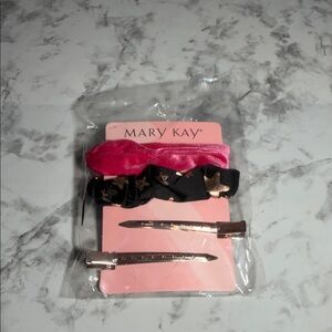 Mary Kay Pink and Black Hair Accessory Set